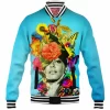 Flower Baseball-Jacket