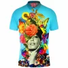 Flower Polo Shirt