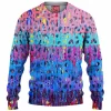 Graffiti Abstract Knitted Sweater