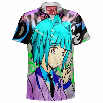 Anime Hawaiian-Shirt, Kaede Kayano Hawaiian-Shirt, Assassination Classroom Hawaiian-Shirt