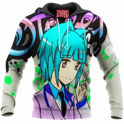 Anime Hoodie, Kaede Kayano Hoodie, Assassination Classroom Hoodie