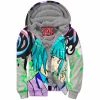 Anime Zip-Fleece-Hoodie, Kaede Kayano Zip-Fleece-Hoodie, Assassination Classroom Zip-Fleece-Hoodie