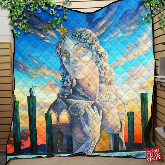 Mumtaz Mahal Quilt Blanket