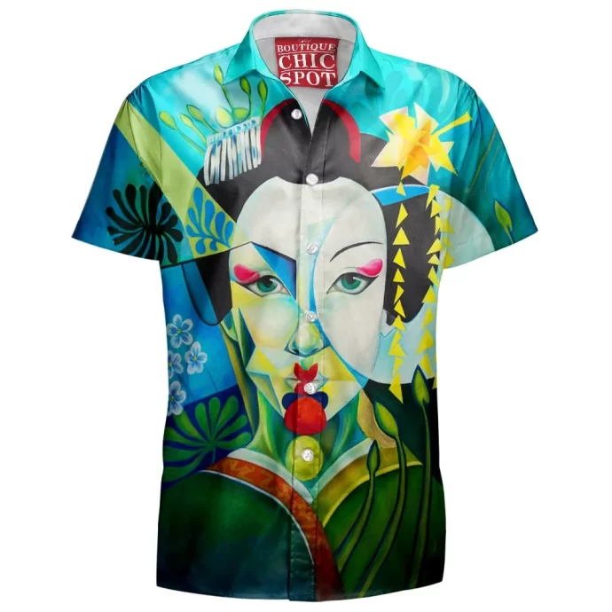 Geisha Hawaiian Shirt