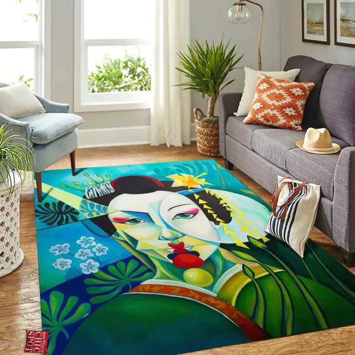 Geisha Rectangle Rug