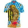 Abstract Polo Shirt