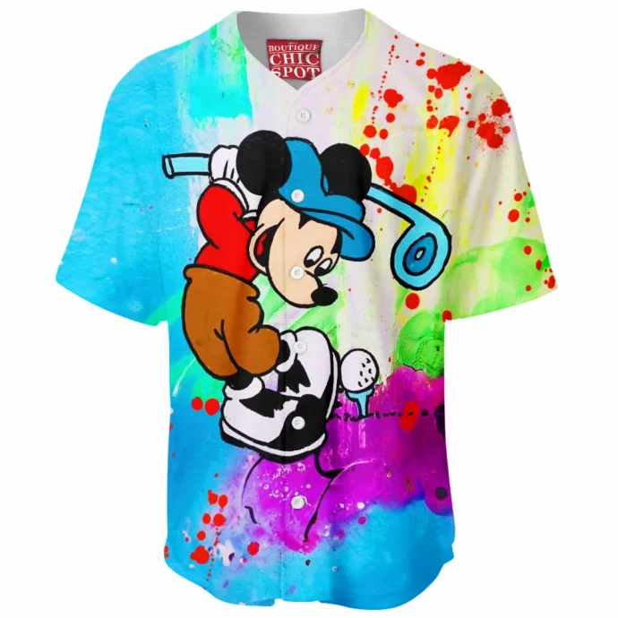 Mickey Mouse Baseball Jersey