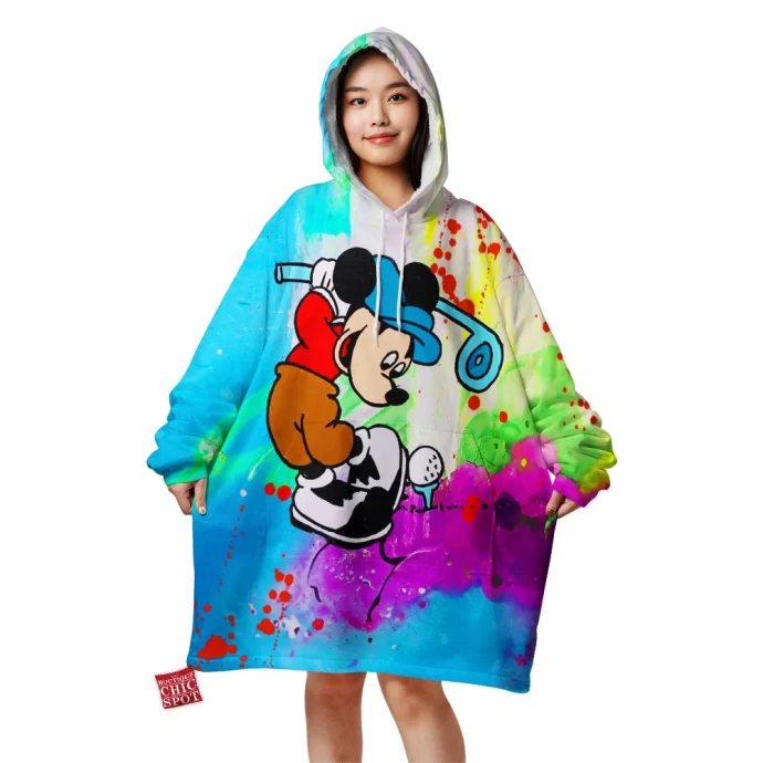 Mickey Mouse Blanket Hoodie