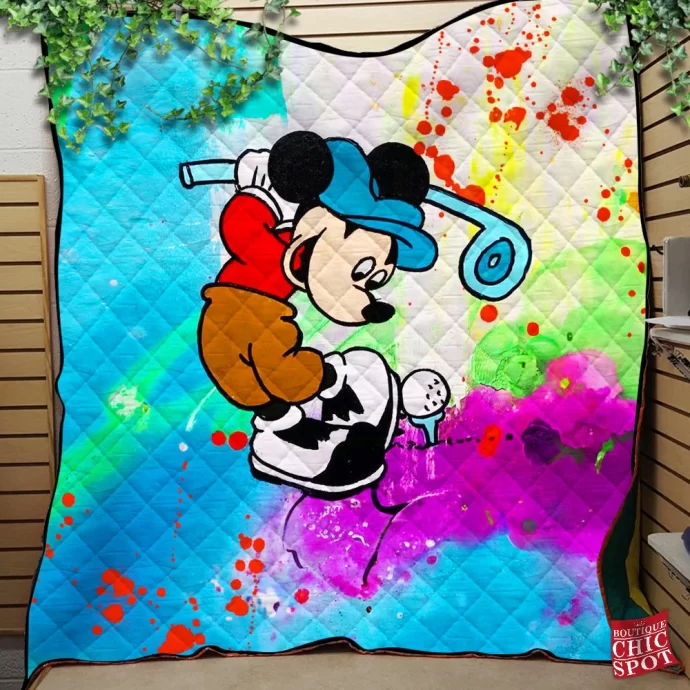 Mickey Mouse Quilt Blanket