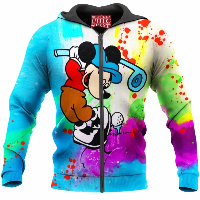 Mickey Mouse Zip Hoodie