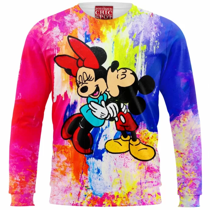 Mickey Mouse and Minnie Mouse Sweatshirt