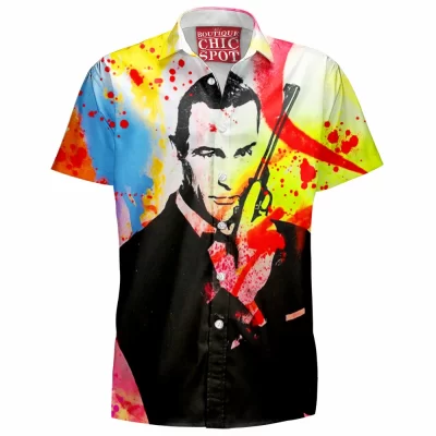 Movie Hawaiian-Shirt, James Bond Hawaiian-Shirt, 7 Hawaiian-Shirt