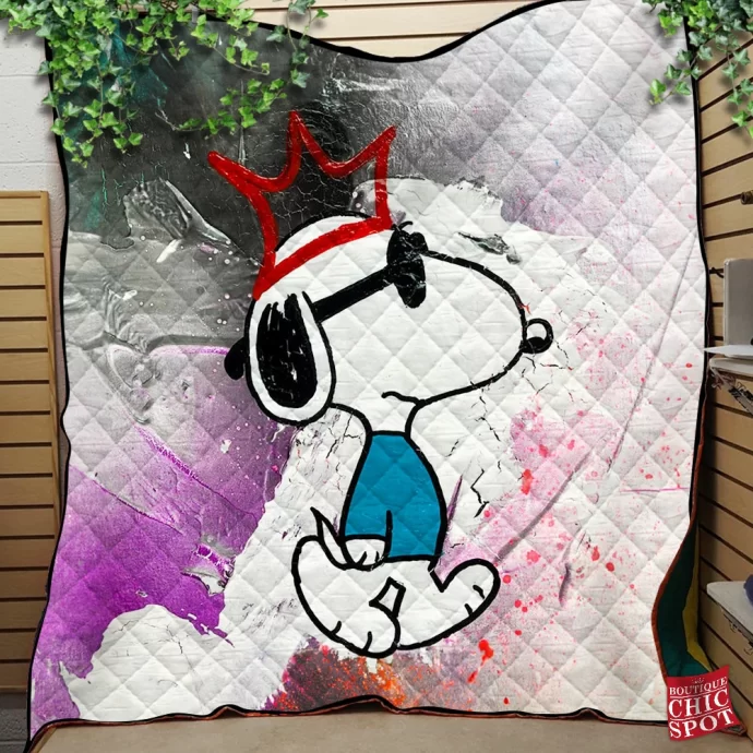 Snoopy Quilt Blanket