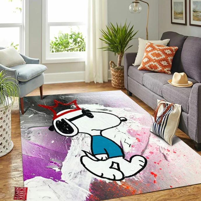 Snoopy Rectangle Rug