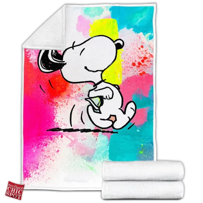 Snoopy Fleece Blanket