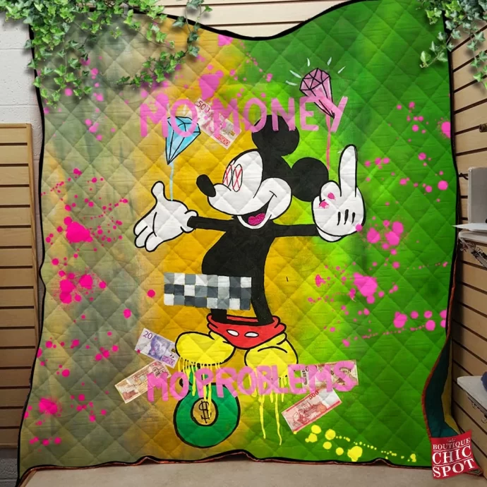 Mickey Mouse Quilt Blanket