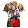Animation Hawaiian-Shirt, Mickey Mouse Hawaiian-Shirt, Disney Hawaiian-Shirt