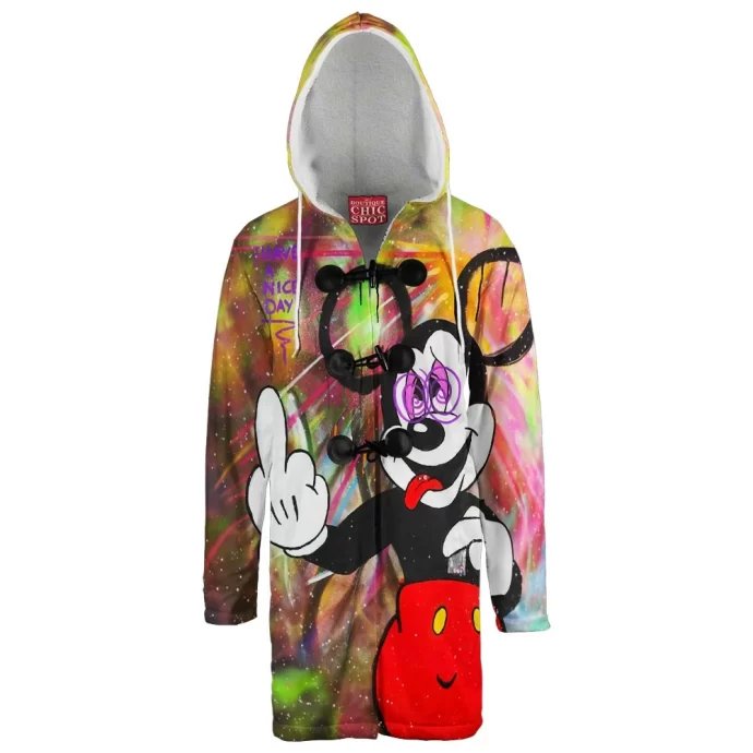 Mickey Mouse Hooded Cloak Coat