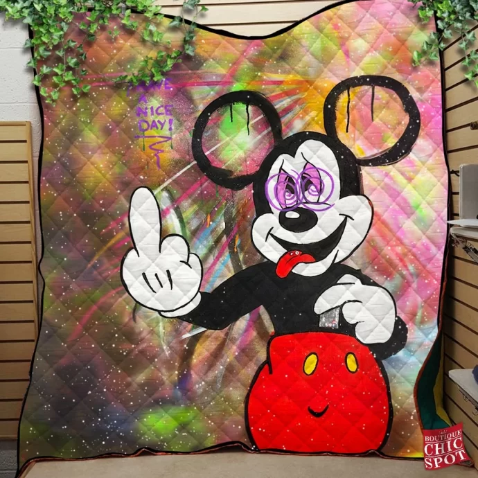 Mickey Mouse Quilt Blanket