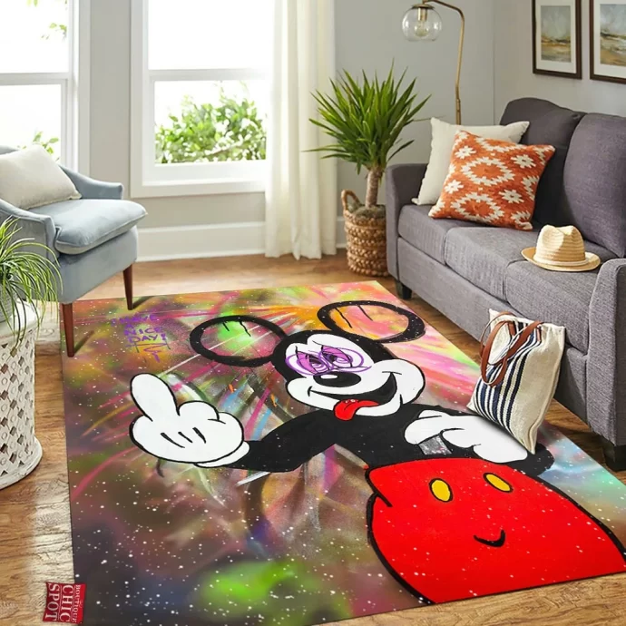 Mickey Mouse Rectangle Rug