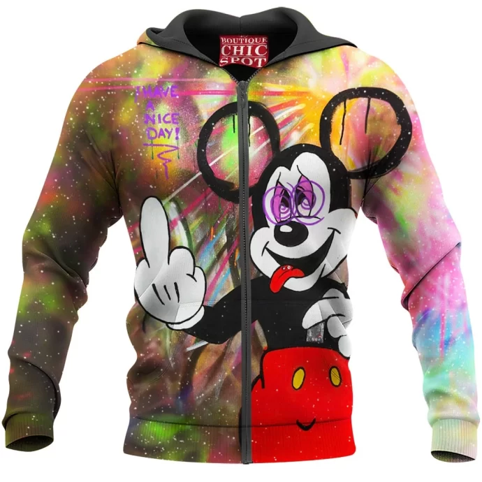 Mickey Mouse Zip Hoodie