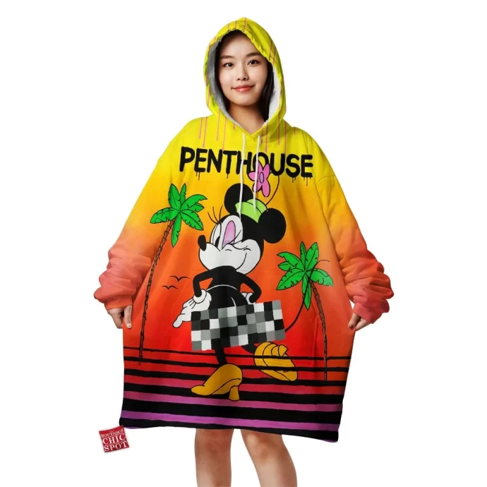 Minnie Mouse Blanket Hoodie