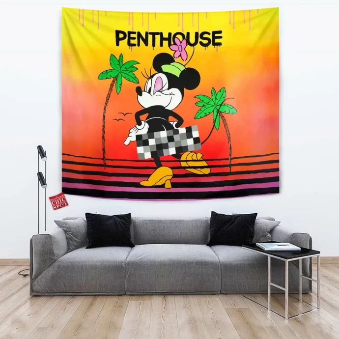 Minnie Mouse Tapestry