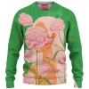 Woman Flower Knitted Sweater