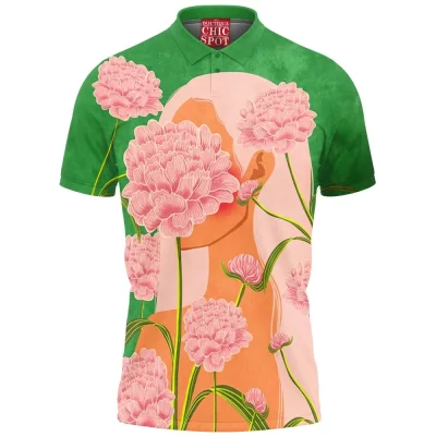 Flower Polo Shirt