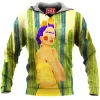 Flower Fleece-Hoodie