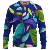 Leaf Abstract Knitted Sweater
