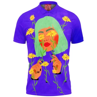 Flower Polo Shirt