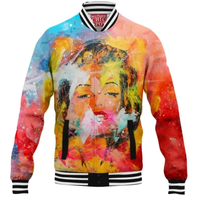 Marilyn Monroe Baseball-Jacket