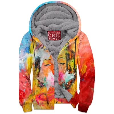 Marilyn Monroe Zip-Fleece-Hoodie