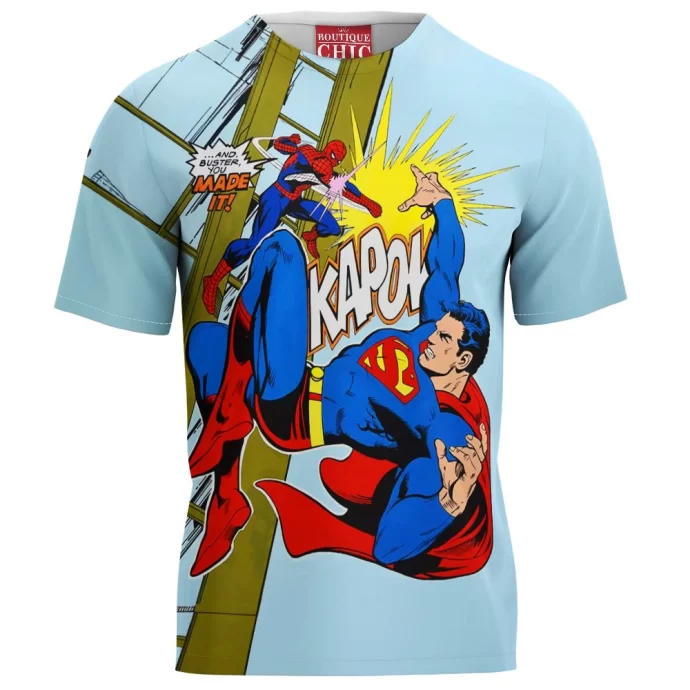 Spider-man vs Superman T-Shirt