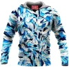 Flower Fleece-Hoodie