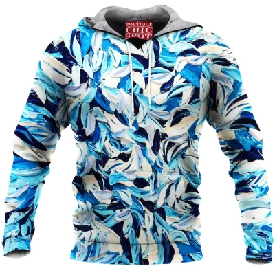Flower Fleece-Hoodie
