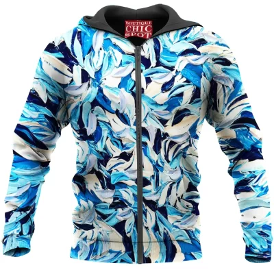 Flower Zip-Hoodie
