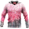 Abstract Fleece-Hoodie