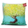 Love Yellow Tree Pillow Cover