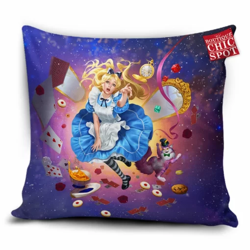 Alice in Wonderl Pillow Cover
