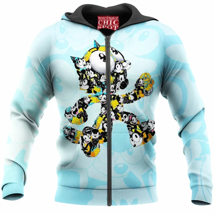 Felix the Cat Zip Hoodie