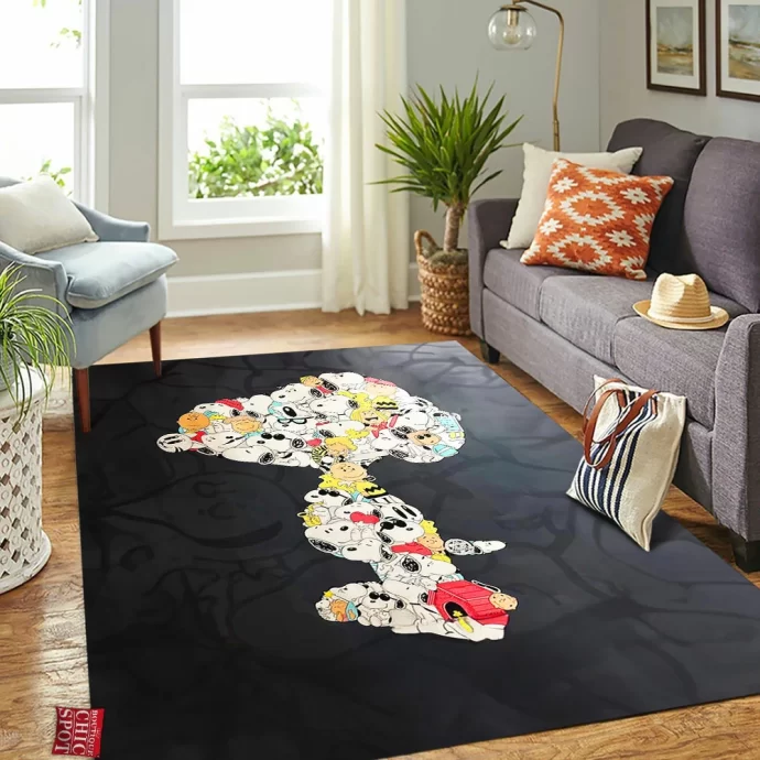 Snoopy Rectangle Rug