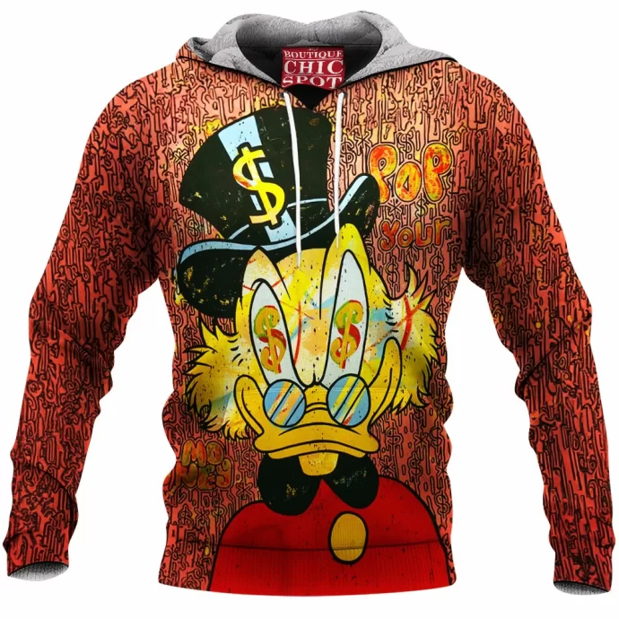 Scrooge McDuck Fleece Hoodie