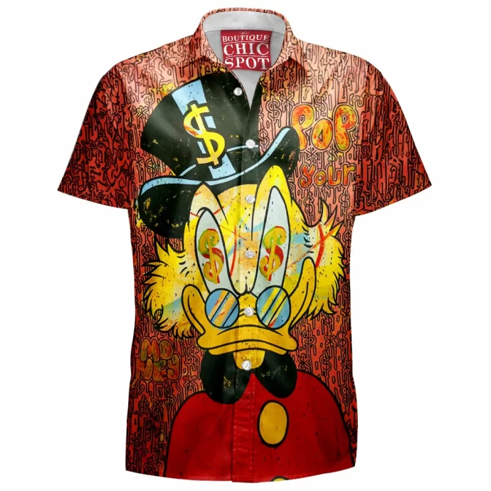 Scrooge McDuck Hawaiian Shirt