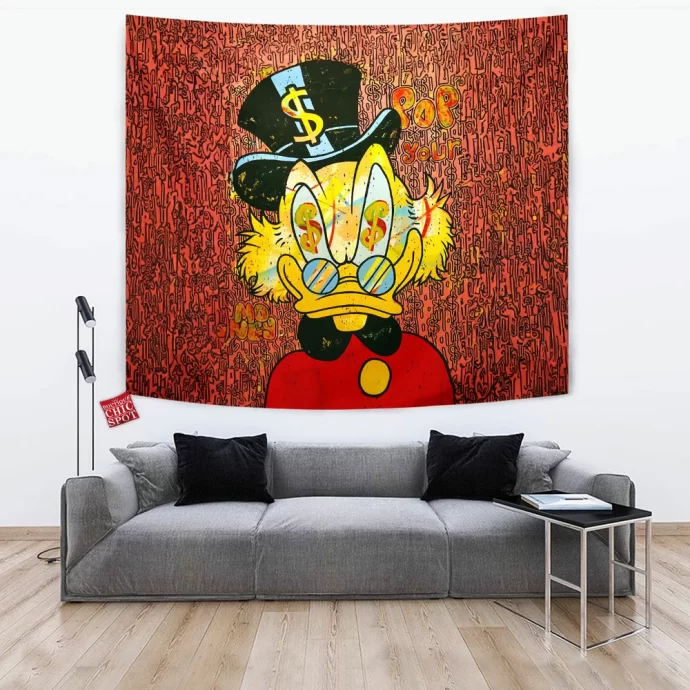 Scrooge McDuck Tapestry