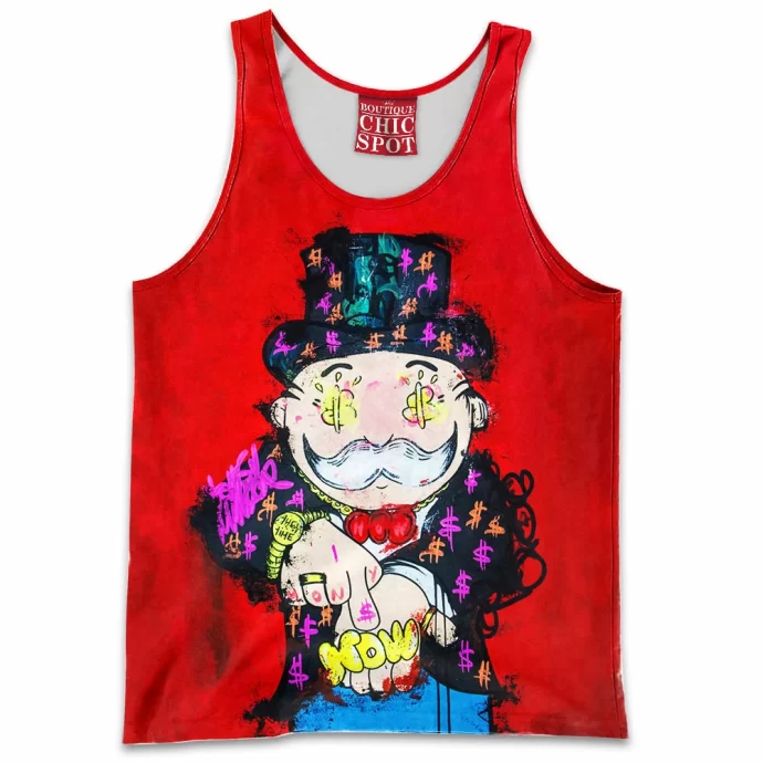 Mr. Monopoly Tank Top