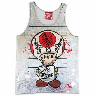 Game Tank-Top, Mario Tank-Top, Toad Tank-Top