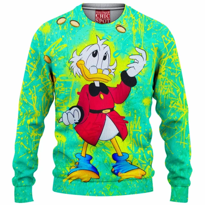 Scrooge McDuck Knitted Sweater