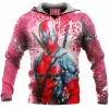 Comic Fleece-Hoodie, Deadpool Fleece-Hoodie